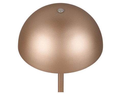 Lámpara De Mesa Munoz Café Recargable