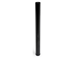 Pata Mesa Acero Redonda Negra Ø60X710Mm
