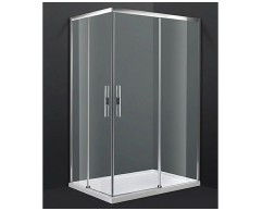 Mampara Angular Ducha Lux 25 2 Portes+2 Fixes