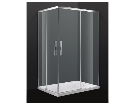Mampara Angular Lux 25 2 Portes+2 Fixes