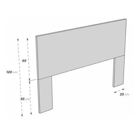 Capçal De Llit Aura Àrtic