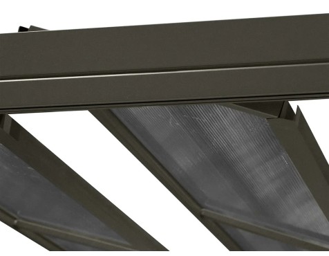 Pérgola Jardín Belize Lamas Orientables