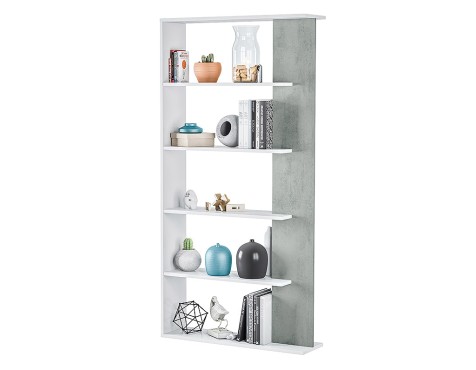 Prestatgeria Alida Blanc/Cement