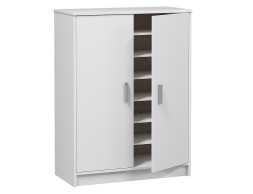 Zapatero Basic Blanco 7 Estantes