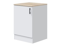 Módulo Bajo Cocina Kira 1 Puerta Blanco/Roble