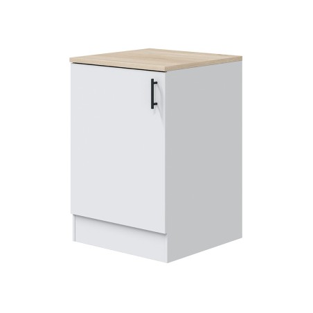 Módulo Bajo Cocina Kira 1 Puerta Blanco/Roble