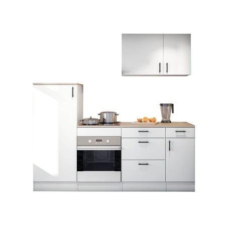 Módulo Bajo Cocina Kira 1 Puerta Blanco/Roble