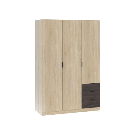 Armari 3 Portes+3 Calaixos Roure Canadina/Òxid