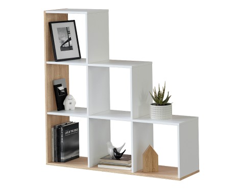 Prestatgeria Step Roure Canadian/Blanc Artik