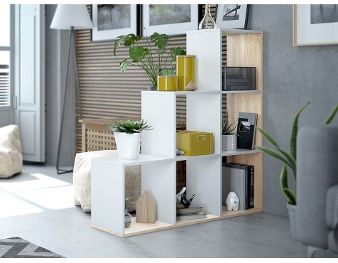 Prestatgeria Step Roure Canadian/Blanc Artik