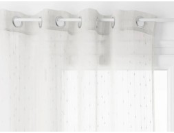 Cortineta Llàgrima Anissa Blanc marfil1 400X2400Mm