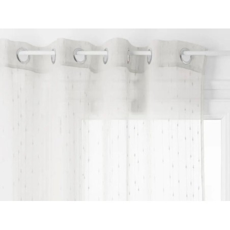 Cortineta Llàgrima Anissa Blanc marfil1 400X2400Mm