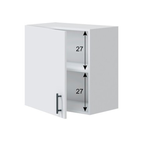 Mueble Alto Cocina Kira 1 Puerta Blanco