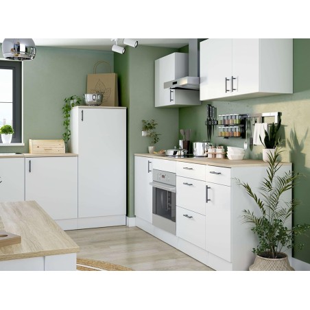 Mueble Alto Cocina Kira 1 Puerta Blanco