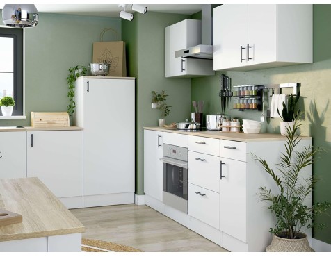 Mueble Alto Cocina Kira 1 Puerta Blanco