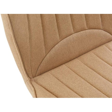 Juego 4 Sillas De Comedor Delaware Marrón Canela