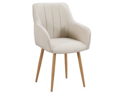 Juego 2 Sillas De Comedor Monroe Marfil