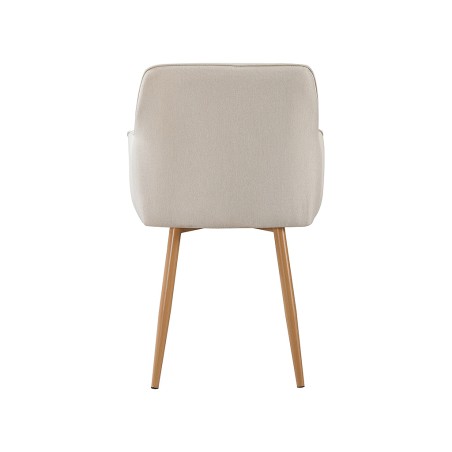 Juego 2 Sillas De Comedor Monroe Marfil