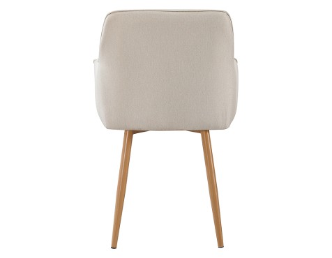 Juego 2 Sillas De Comedor Monroe Marfil