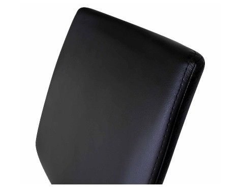 Juego 2 Sillas De Comedor Unique Negro/Cromado