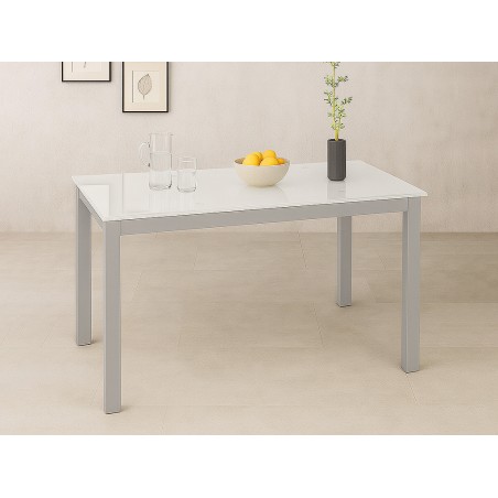 Mesa Extensible De Comedor Bisbe Blanco