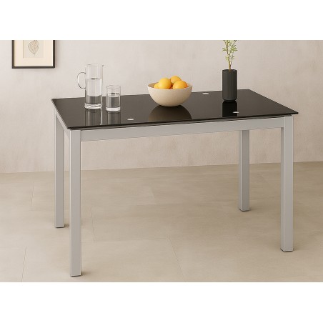 Mesa Extensible De Comedor Bisbe Negro