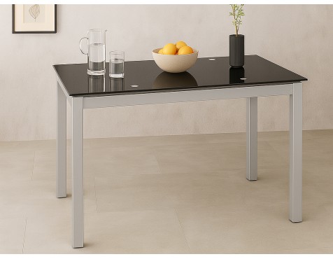 Mesa Extensible De Comedor Bisbe Negro