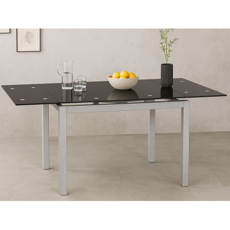 Mesa Extensible De Comedor Bisbe Negro