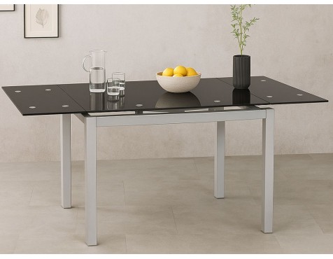 Mesa Extensible De Comedor Bisbe Negro