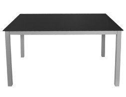 Mesa Fija De Comedor Cadell Gris/Negro