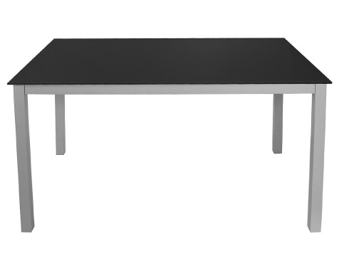 Mesa Fija De Comedor Cadell Gris/Negro