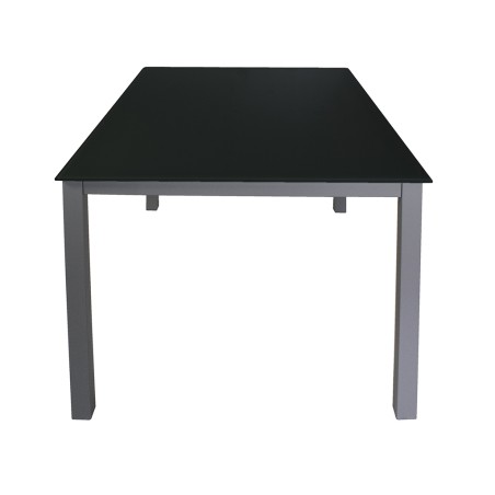 Mesa Fija De Comedor Cadell Gris/Negro