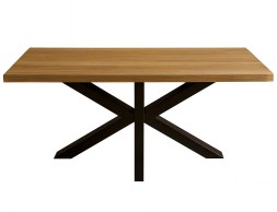 Taula De Centre Stacy Rectangular Roure/Negra