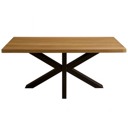 Taula De Centre Stacy Rectangular Roure/Negra