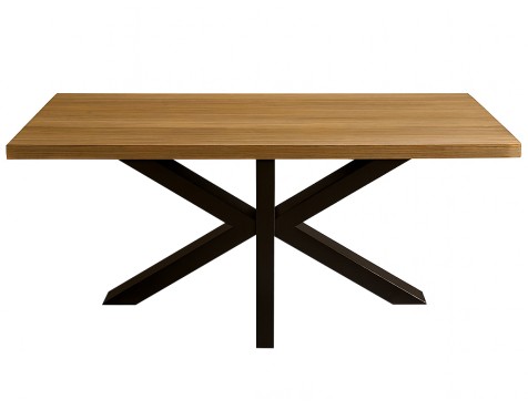 Taula De Centre Stacy Rectangular Roure/Negra