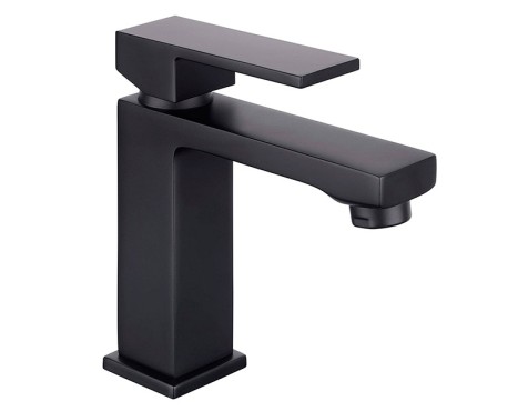 Grifo Lavabo Monomando Noir Square Negro