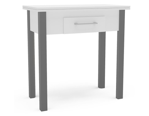 Mesa De Cocina Plegable Sendai Blanca
