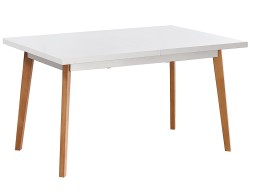 Mesa De Comedor Extensible Nordic Blanca