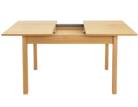 Mesa De Comedor Extensible Sforza Roble Natural