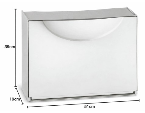 Sabater Harmony Box Polipropilè Blanc