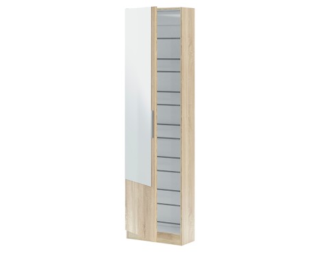 Mueble Zapatero Gusto Con Espejo Roble Canadian
