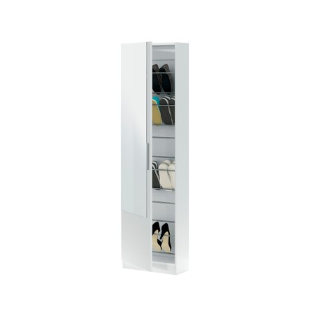 Mueble Zapatero Gusto Con Espeja Blanco Artik