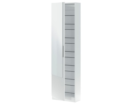 Mueble Zapatero Gusto Con Espeja Blanco Artik