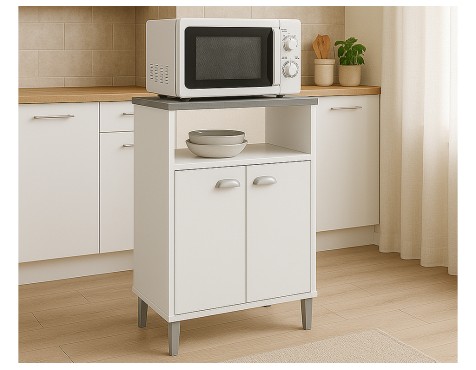 Mueble Microondas asfeld2 Blanco