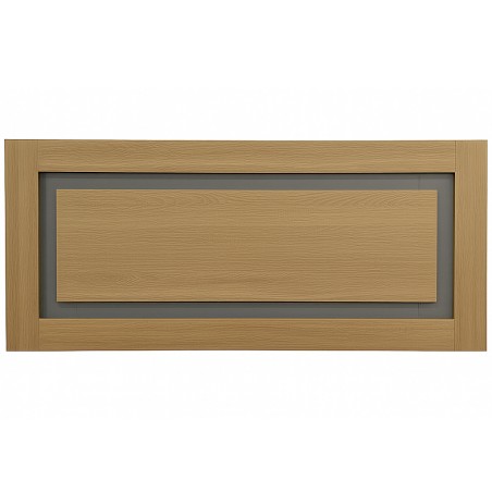 Cabecero De Cama Sforza Madera/Gris