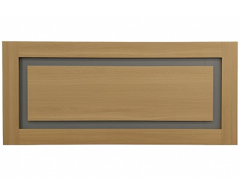 Cabecero De Cama Sforza Madera/Gris