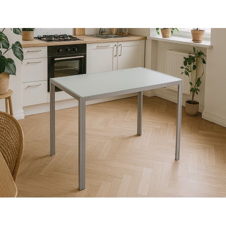 Mesa De Cocina Fija Cica Blanca