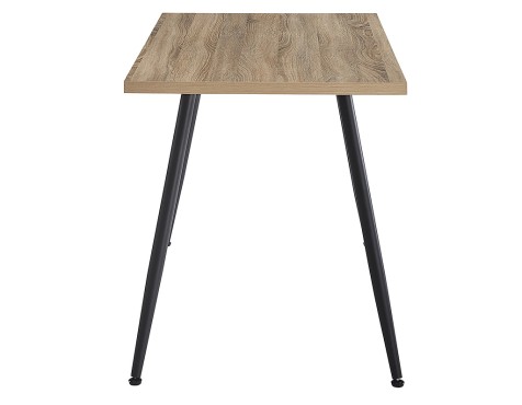 Mesa De Cocina Fija Pimer Natural/Negro