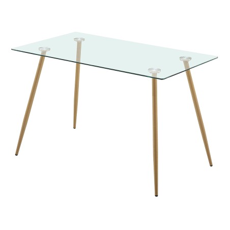 Mesa De Cocina Fija Pimer Cristal Templado