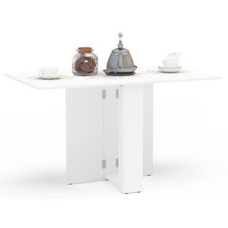 Mesa Cocina Plegable Swing Blanca